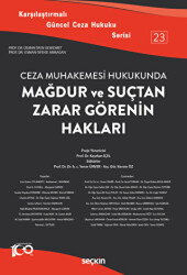 Mağdur ve Suçtan Zarar Görenin Hakları - 1