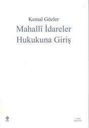 Mahalli İdareler Hukukuna Giriş - 1