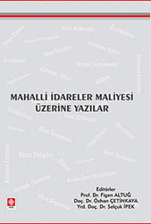 Mahalli İdareler Maliyesi Üzerine Yazılar - 1