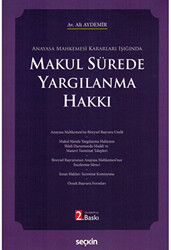 Makul Sürede Yargılanma Hakkı - 1