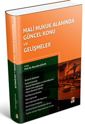 Mali Hukuk Alanında Güncel Konu ve Gelişmeler - 1