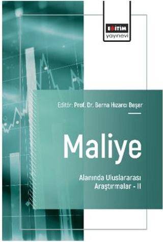 Maliye Alanında Uluslararası Araştırmalar – II - 1
