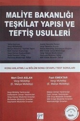 Maliye Bakanlığı Teşkilat Yapısı ve Teftiş Usulleri - 1