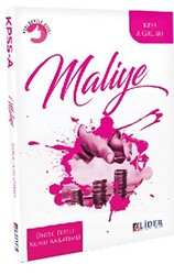 Maliye Konu Kitabı - KPSS A Grubu - Lider Yayınları