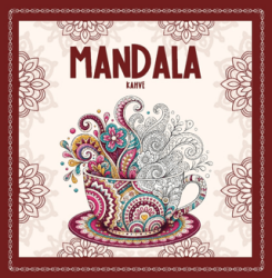 Mandala - Kahve - Vivago Art