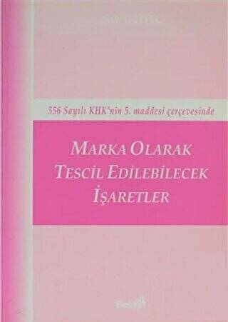 Marka Olarak Tescil Edilebilecek İşaretler - 1