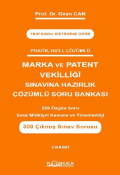 Marka ve Patent Vekilliği Sınavına Hazırlık Çözümlü Soru Bankası - Platon Hukuk