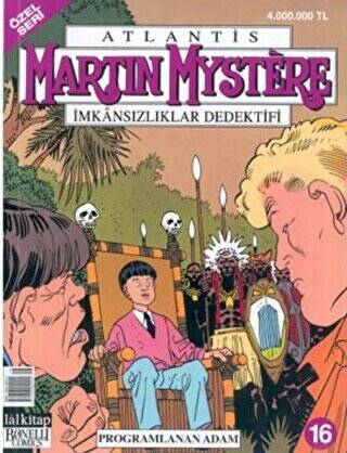 Martin Mystere İmkansızlıklar Dedektifi Özel Seri Sayı: 16 Programlanan Adam - 1