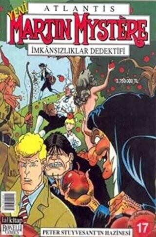 Martin Mystere İmkansızlıklar Dedektifi Peter Stuyvesant’ın Hazinesi Sayı: 17 - 1