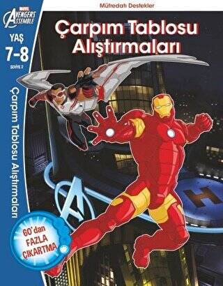 Marvel Avengers Assemble - Çarpım Tablosu Alıştırmaları - 1