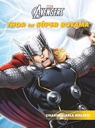 Marvel Avengers: Thor ile Süper Boyama - 1
