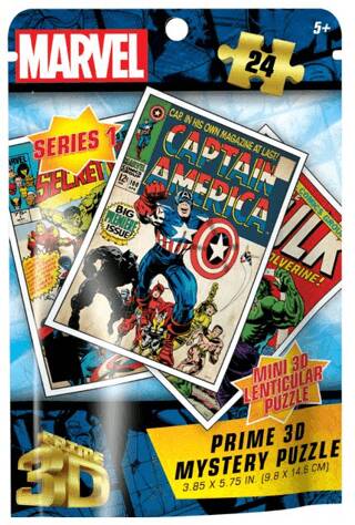 Marvel Series 1 Prime 3D Mystery Puzzle - 24 Parça - 1