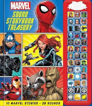 Marvel: Spider-man, Avengers, Black Panther, And More! Sound Storybook Treasury - 1