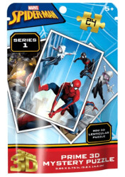 Marvel Spider-man Series 1 Prime 3D Mystery Puzzle - 24 Parça - Beta Oyuncak