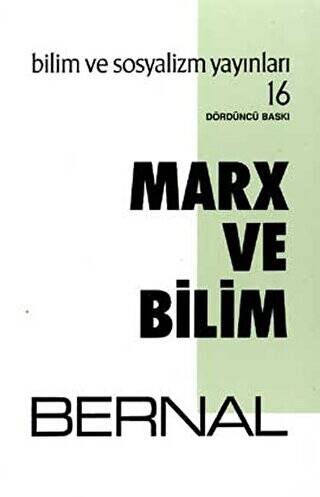 Marx ve Bilim - 1