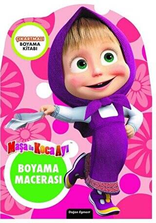 Maşa ile Koca Ayı Özel Kesimli Boyama Macerası - 1