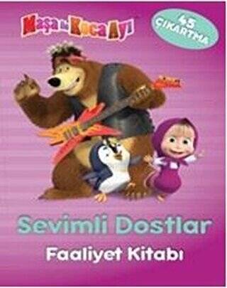 Maşa ile Koca Ayı Sevimli Dostlar Faaliyet Kitabı - 1