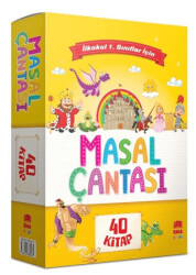 Masal Çantası 100 Temel Eserden Seçilmiş 40 Kitap - 1. ve 2. Sınıflar İçin - Ema Çocuk