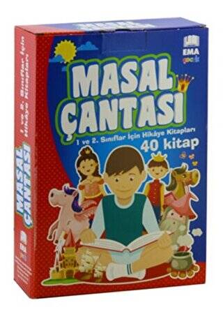 Masal Çantası 100 Temel Eserden Seçilmiş 40 Kitap - 1. ve 2. Sınıflar İçin - 1