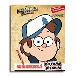 Maskeli Boyama Kitabım Dipper - Esrarengiz Kasaba - 1