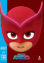 Maskeni Tak - Pjmasks Baykuş Kız Boyama Kitabı - 1