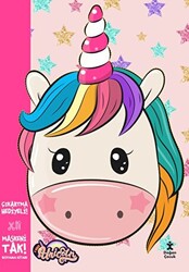 Maskeni Tak - Unicorn Boyama Kitabı - 1
