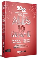 Master Serisi Ales Sayısal - Sözel Yetenek Tamamı Çözümlü 10 Fasikül Deneme - 1