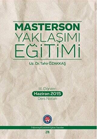 Masterson Yaklaşımı Eğitimi - 1