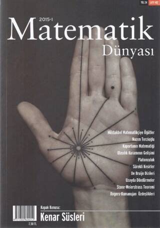 Matematik Dünyası Dergisi Sayı:102 Yıl:2015 - 1