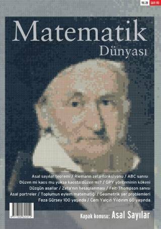 Matematik Dünyası Dergisi Sayı:110 Yıl:2021 - 1