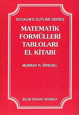 Matematik Formülleri Tabloları El Kitabı - 1