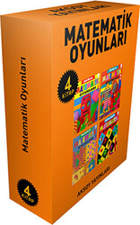Matematik Oyunları - 4 Kitap Takım - Aksoy Yayıncılık