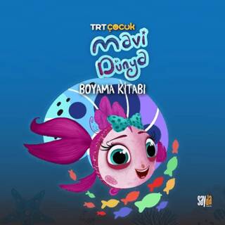 Mavi Dünya Boyama Kitabı - 1