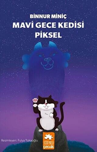 Mavi Gece Kedisi Piksel - 1