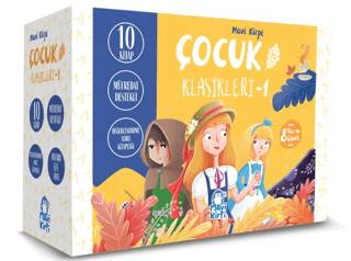 Mavi Kirpi Çocuk Klasikleri 1 Set 10 Kitap - 1