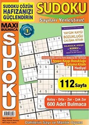 Maxi Bulmaca Sudoku 6 - 1