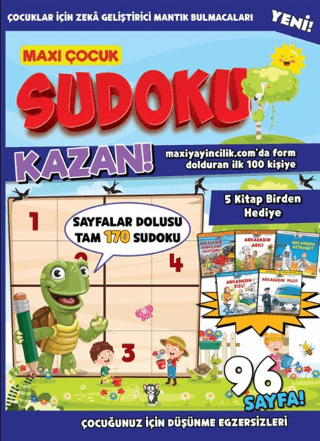 Maxi Çocuk Sudoku 13 - 1