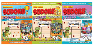 Maxi Çocuk Sudoku 3`lü Set - 1