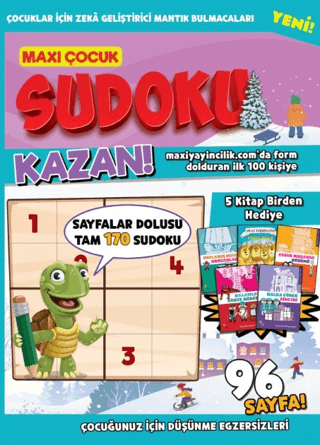 Maxi Çocuk Sudoku 9 - 1