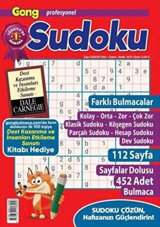 Maxi Gong Profesyonel Sudoku 4 - 1