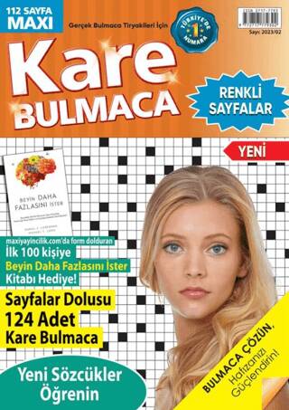 Maxi Kare Bulmaca 2023 - 2 - 1