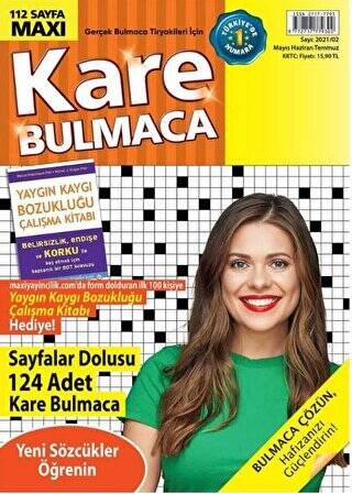 Maxi Kare Bulmaca 6 - 1
