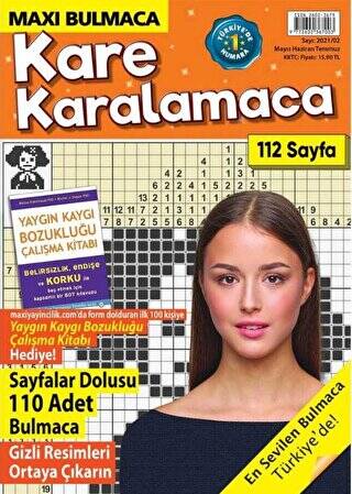Maxi Kare Karalamaca 6 - 1