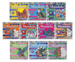 Maxi Mandala 10`lu Set - 10 Kitap - 1