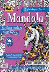 Maxi Mandala Çizgilerle Boyama Terapisi 10 - 1