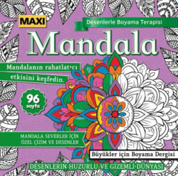 Maxi Mandala Desenlerle Boyama Terapisi 15 - Maxi Yayıncılık