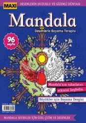 Maxi Mandala Desenlerle Boyama Terapisi 8 - 1