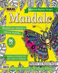 Maxi Mandala Desenlerle Boyama Terapisi 9 - 1