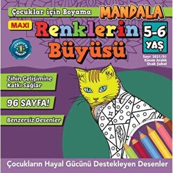 Maxi Mandala Renklerin Büyüsü Mandala 1 - 1