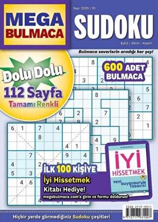 Maxi Mega Sudoku Bulmaca 1 - 1
